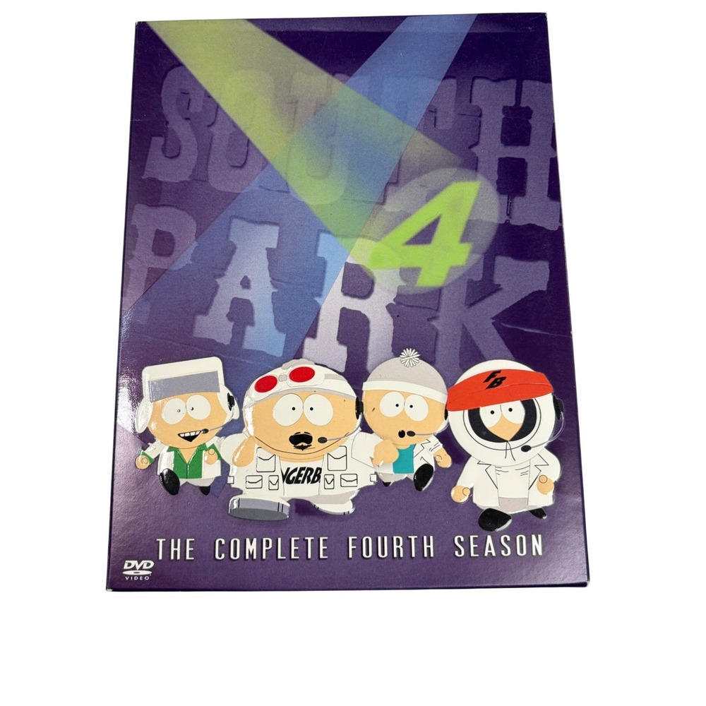 Preowned South Park The Complete Fourth Season DVD 3 Disc Set Comedy Central